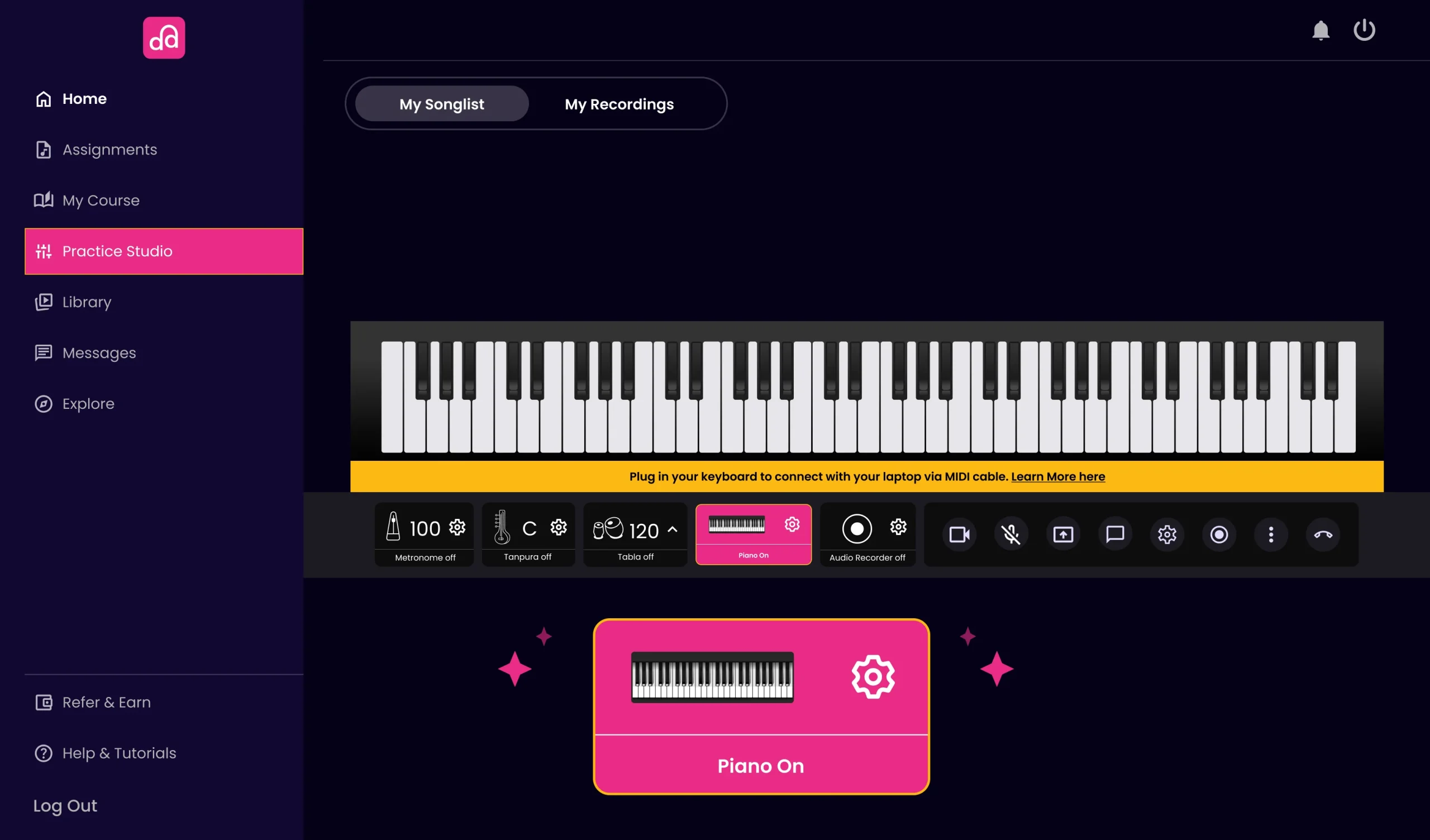 Artium Virtual Piano