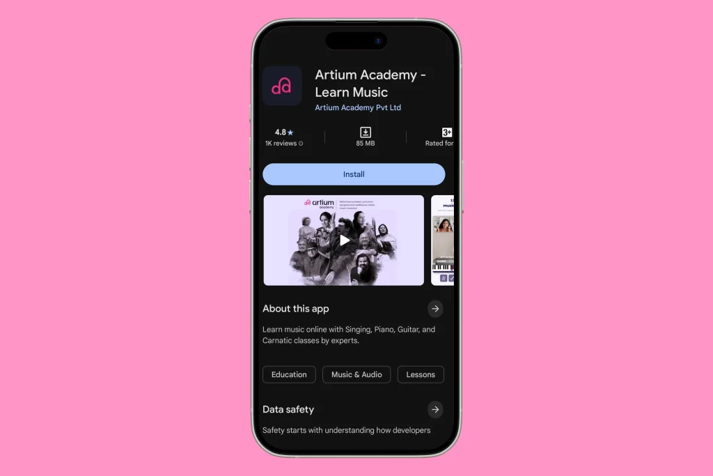 Artium Academy Mobile App