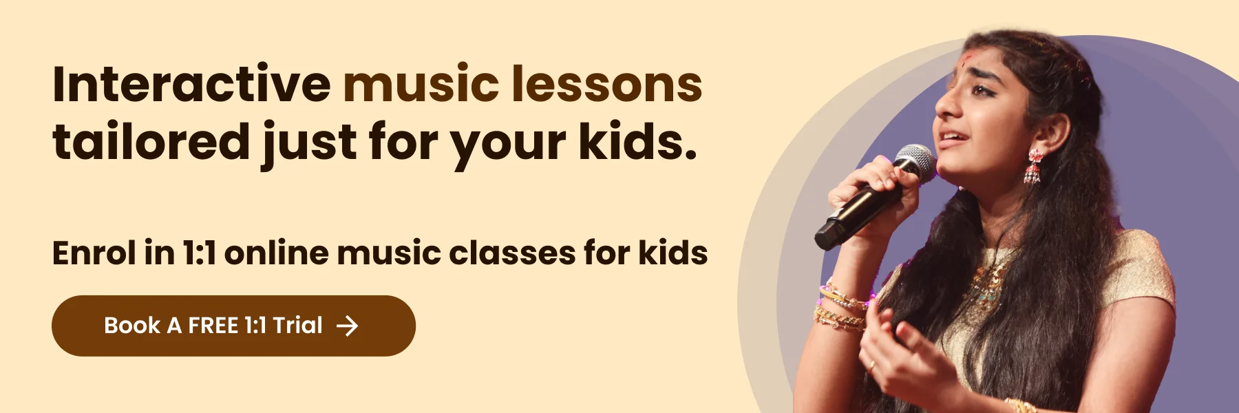 CTA Banner Telugu Music For Kids