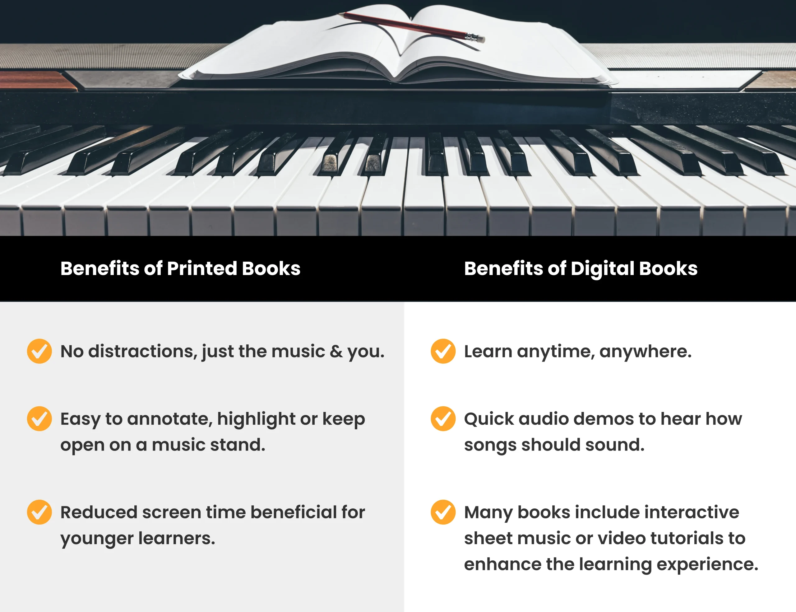 Digital Vs Physical Piano Books What Right For You