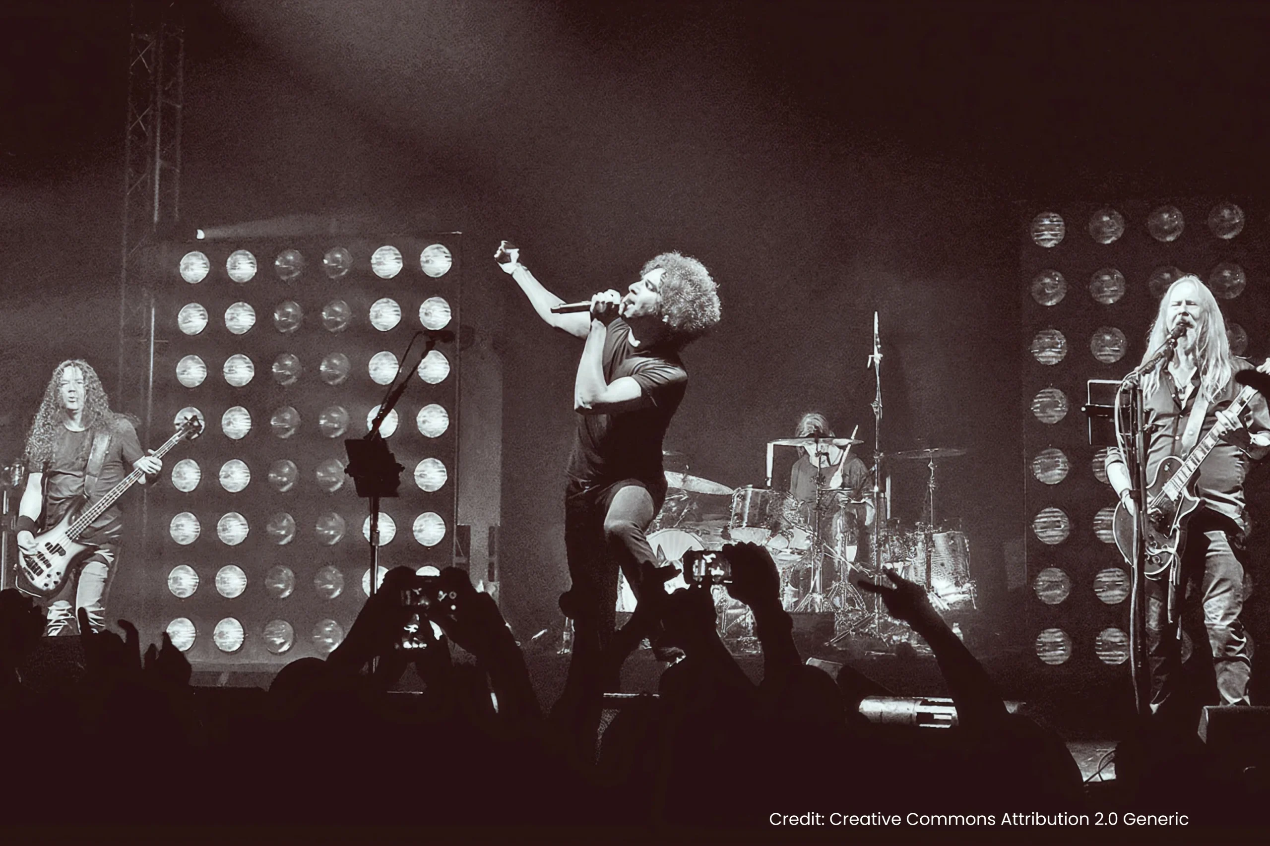 Alice in Chains Band Performing