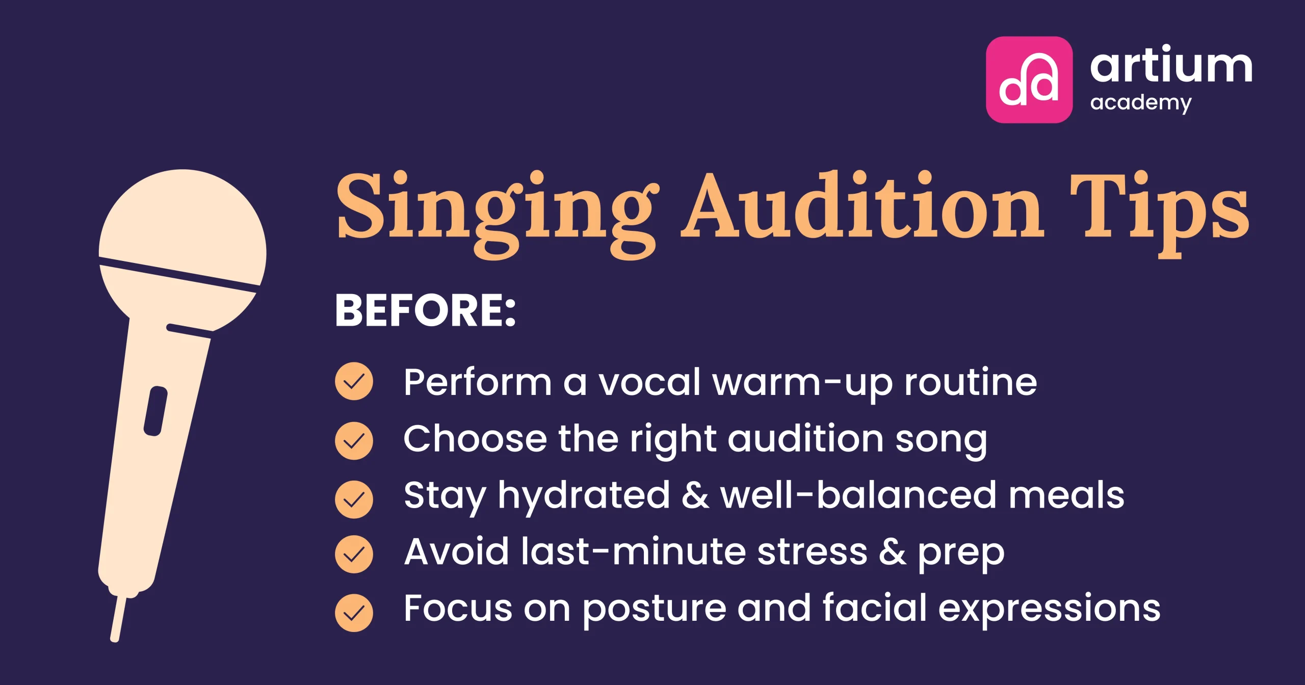 Singing Audition Tips