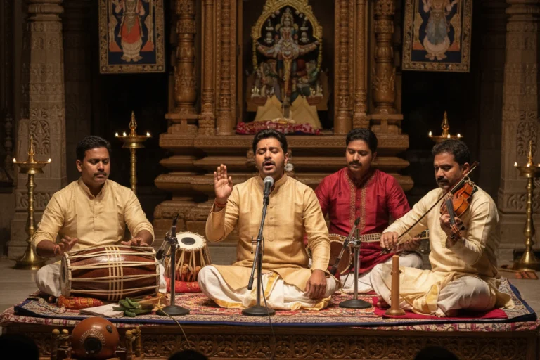 Singers Singing Carnatic Music