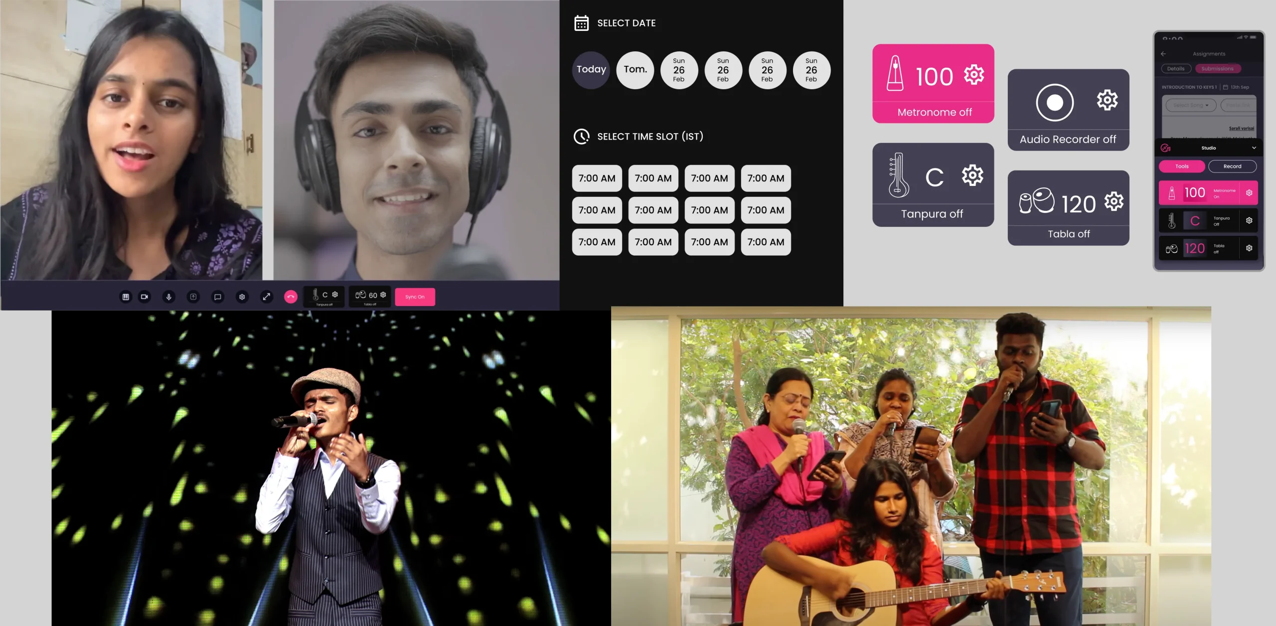 Features of Online Hindi Singing Classes