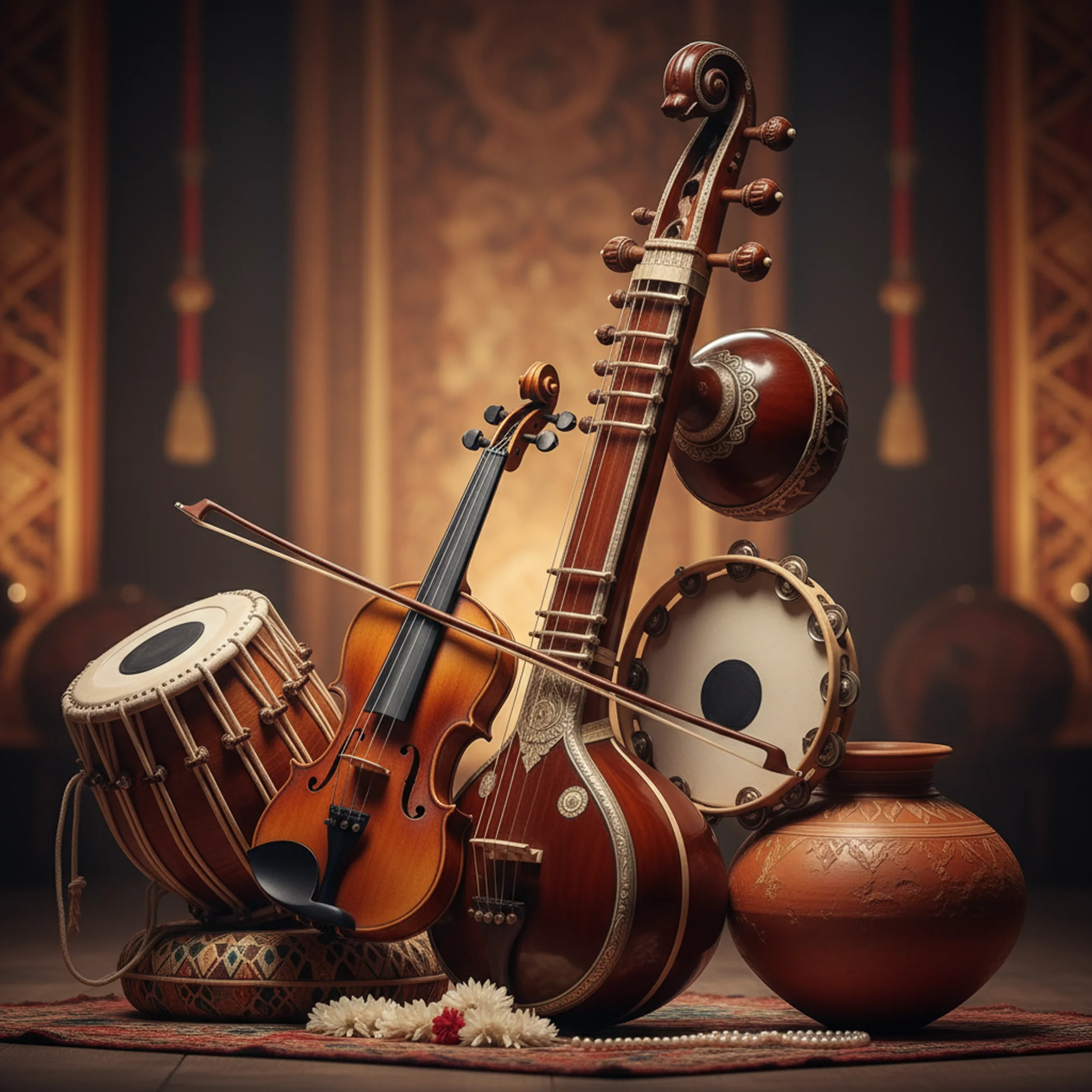 Popular Indian Music instruments