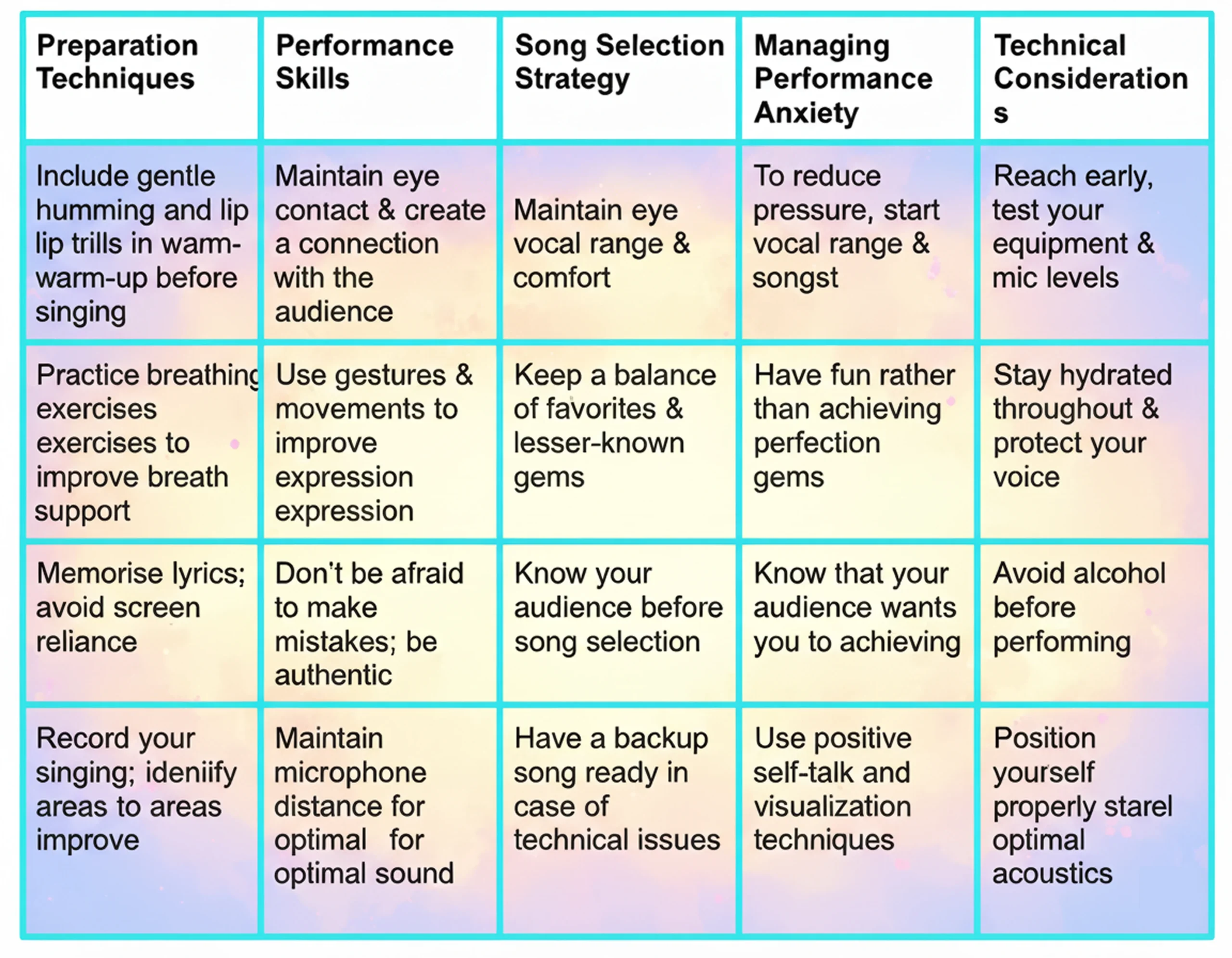Tips to Make Your Karaoke Performance Shine