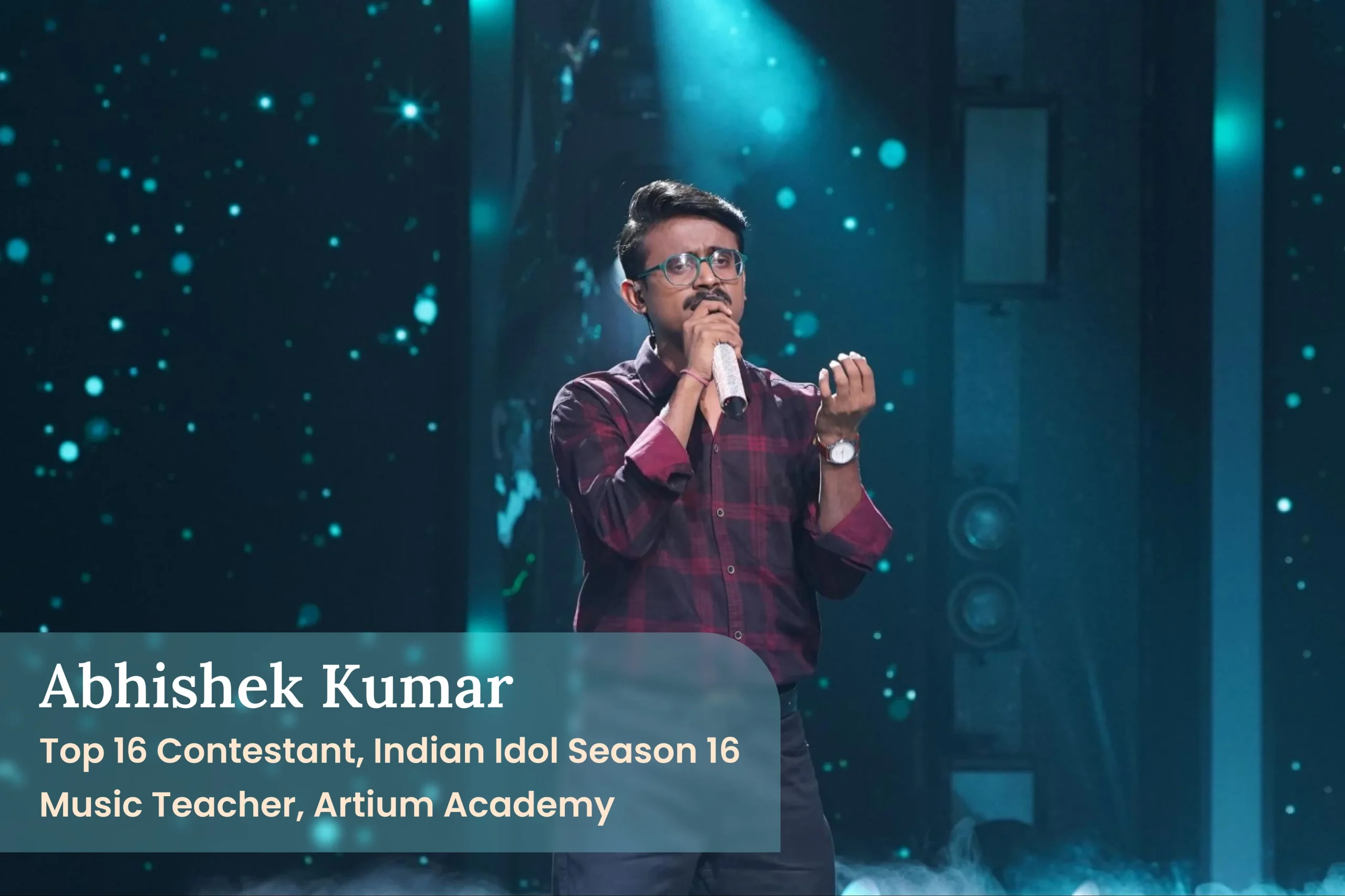 Indian Idol Contestant Abhishek Kumar