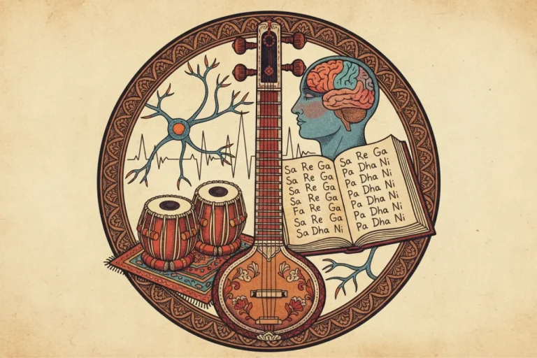 Ragas and Brain Neuroscience of Hindustani Music
