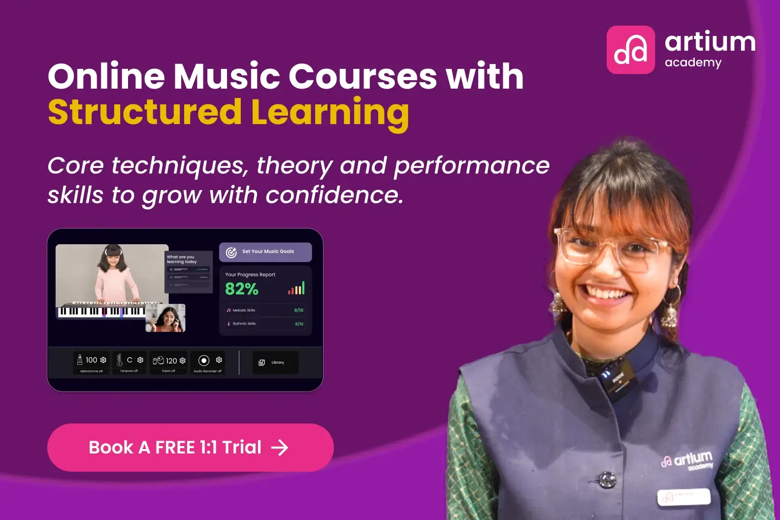 Music Classes Banner