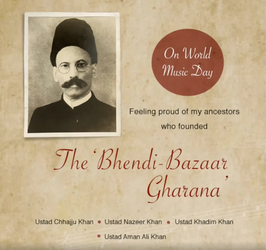Bhendi Bazaar Gharana Founding Members