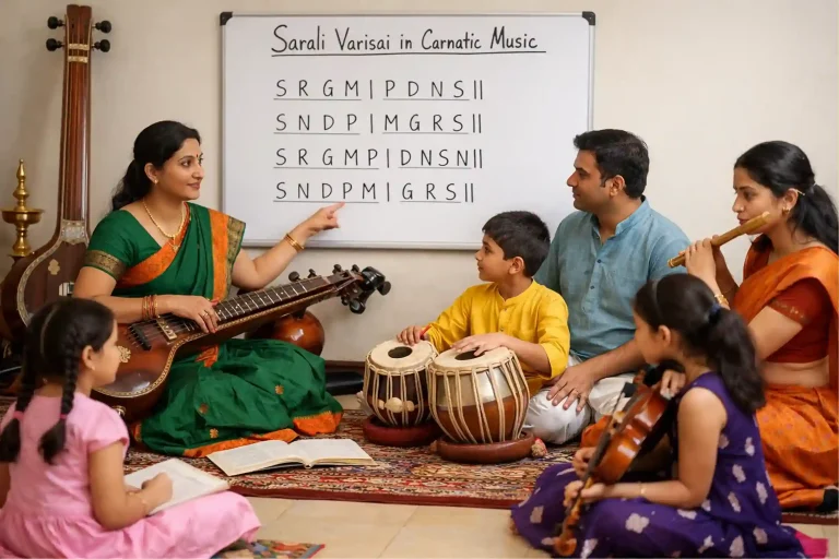 Sarali Varisai In Carnatic Music
