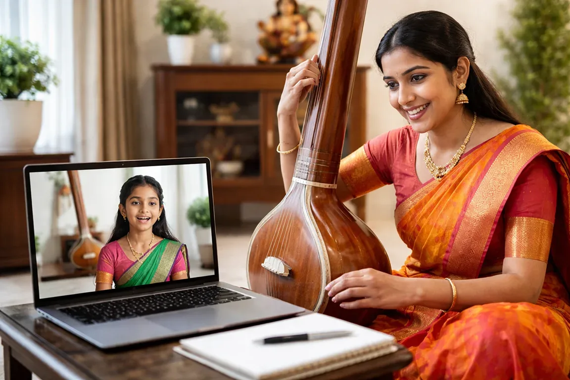 Structure of Sarali Varisai Lessons