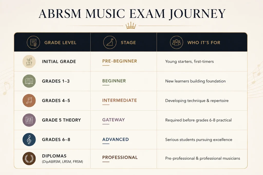 ABRSM Grade Levels