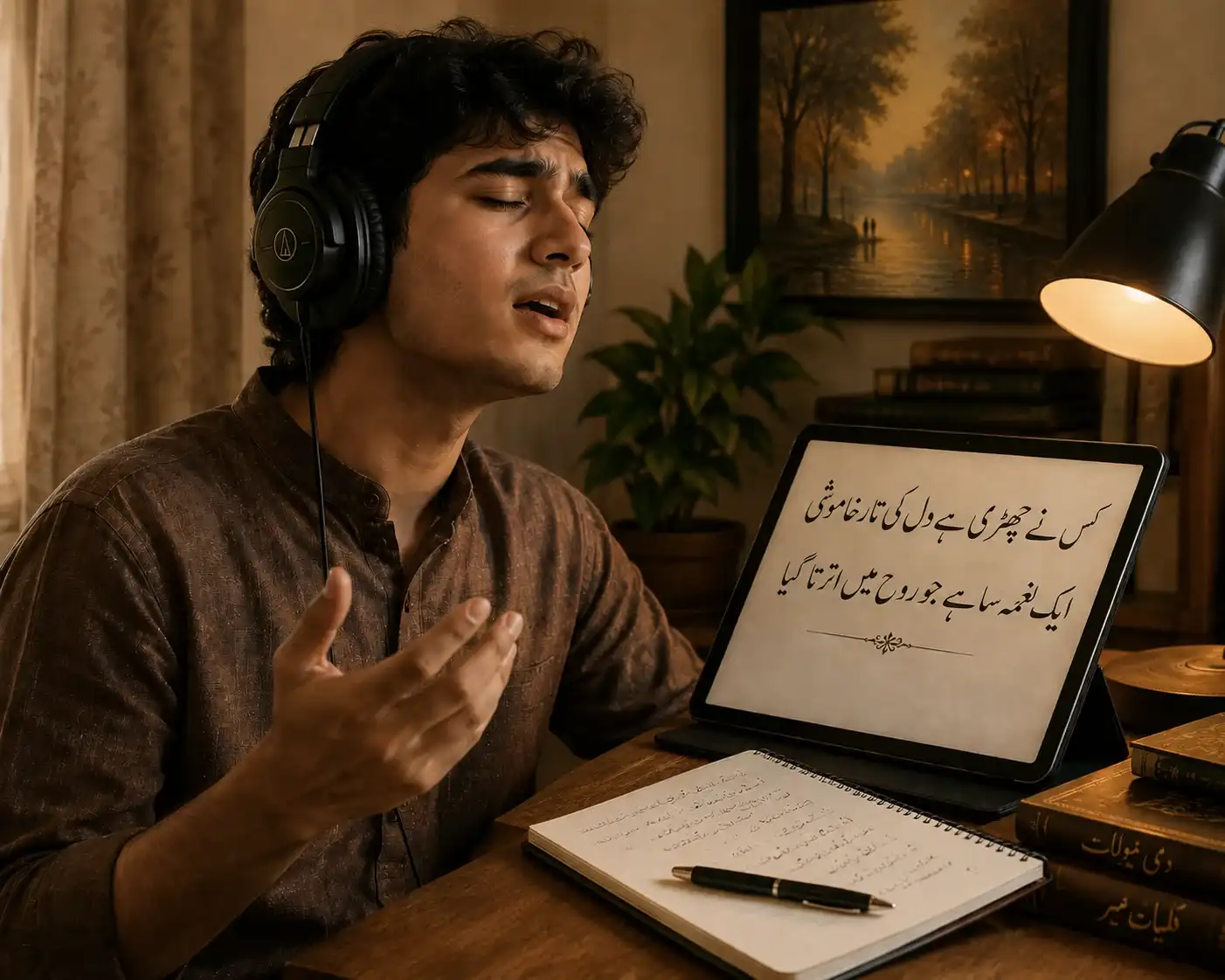 Ghazal Learning Online