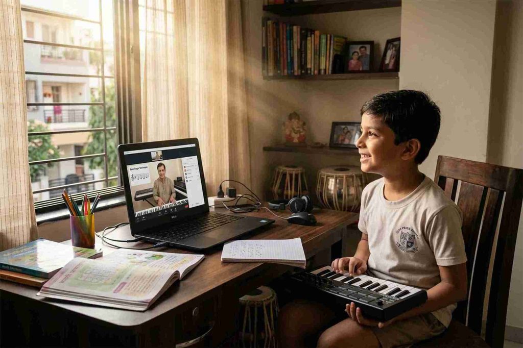 Online Music Education in India
