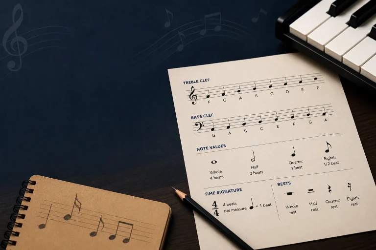how to read music​
