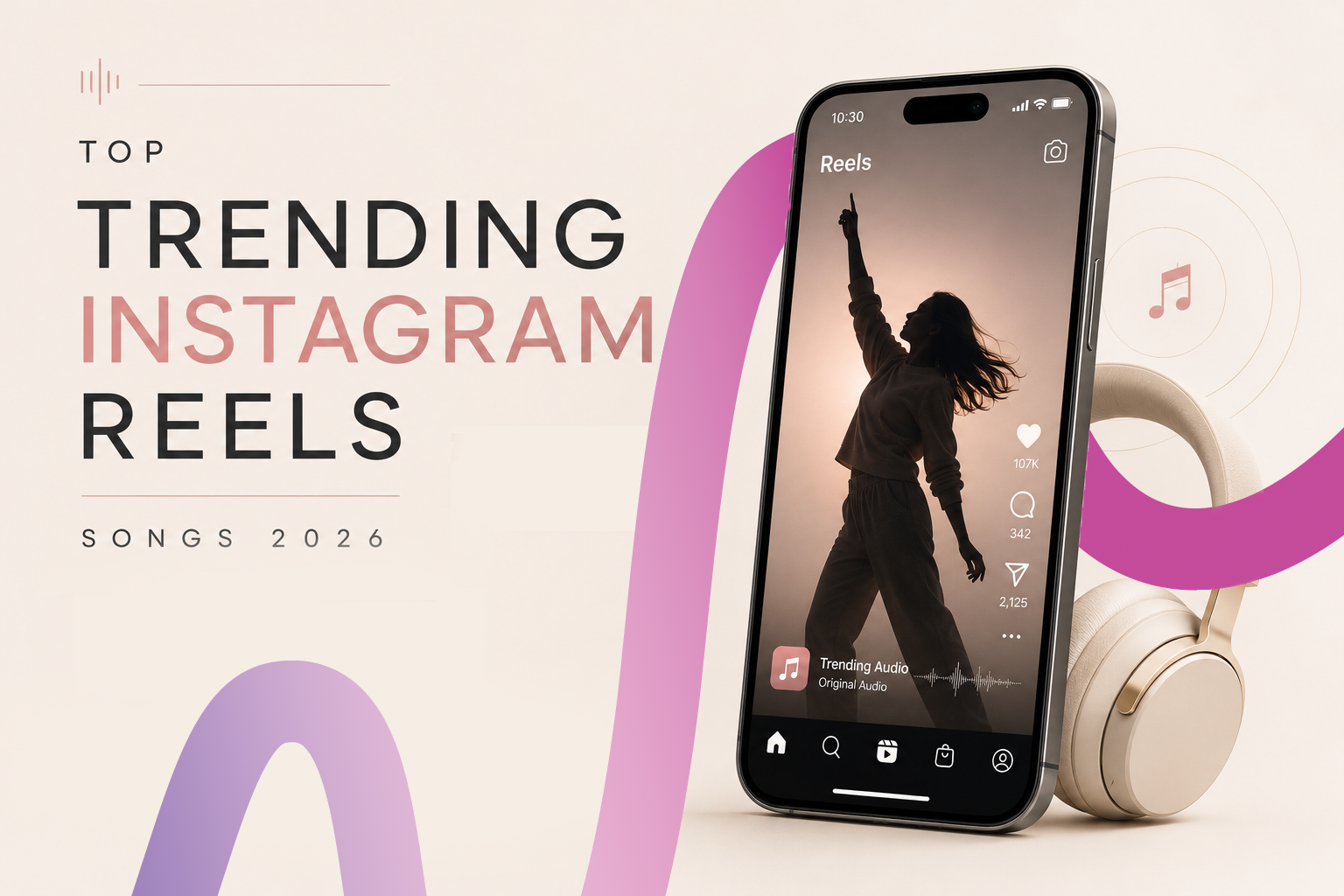 Trending songs on Instagram