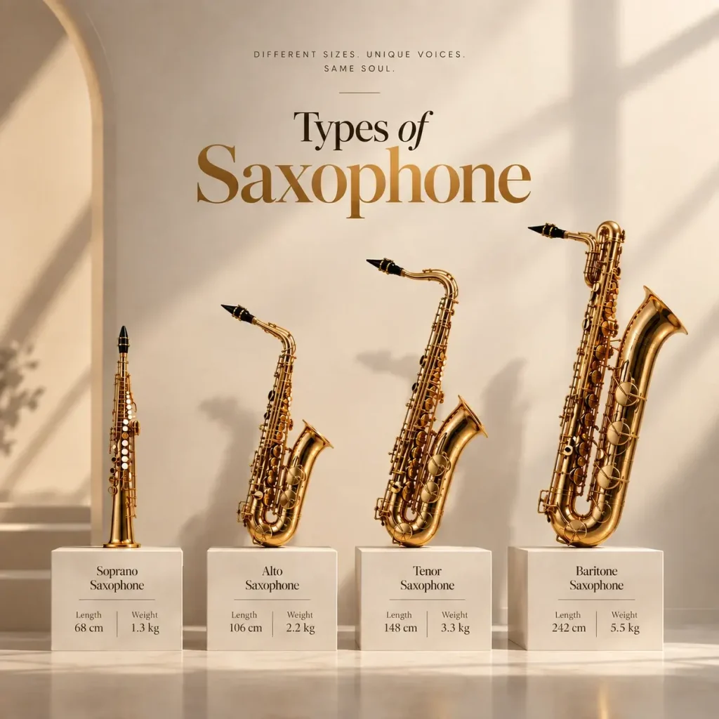 Types of Saxophones