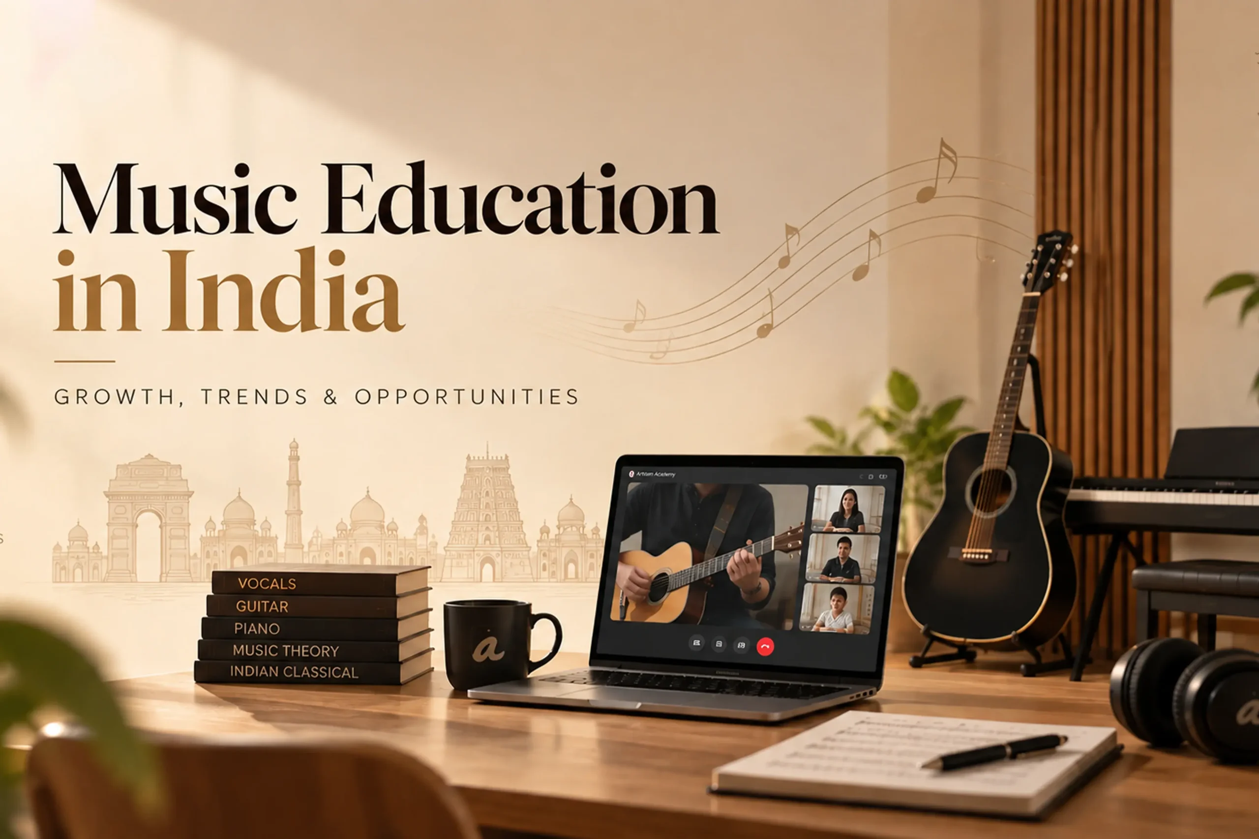 Music education in india