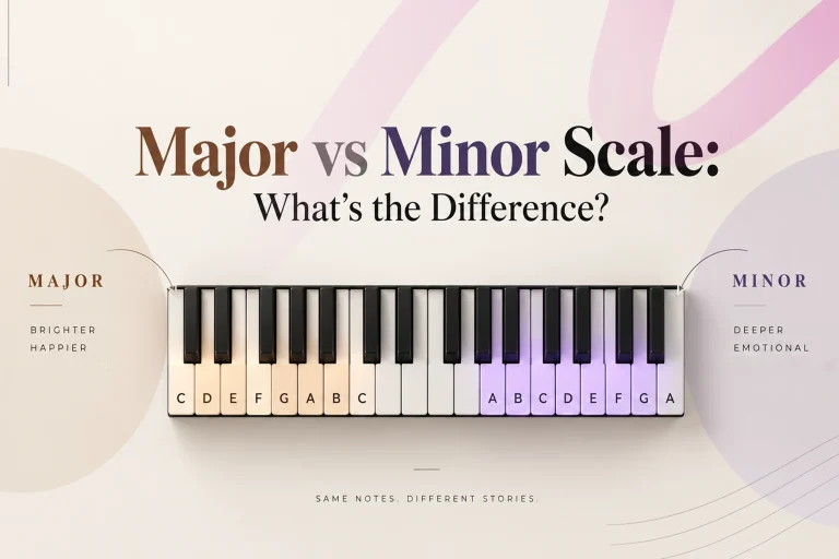 Major vs Minor Scale