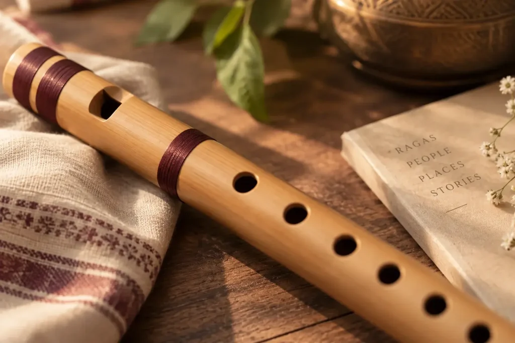 how to hold a bansuri
