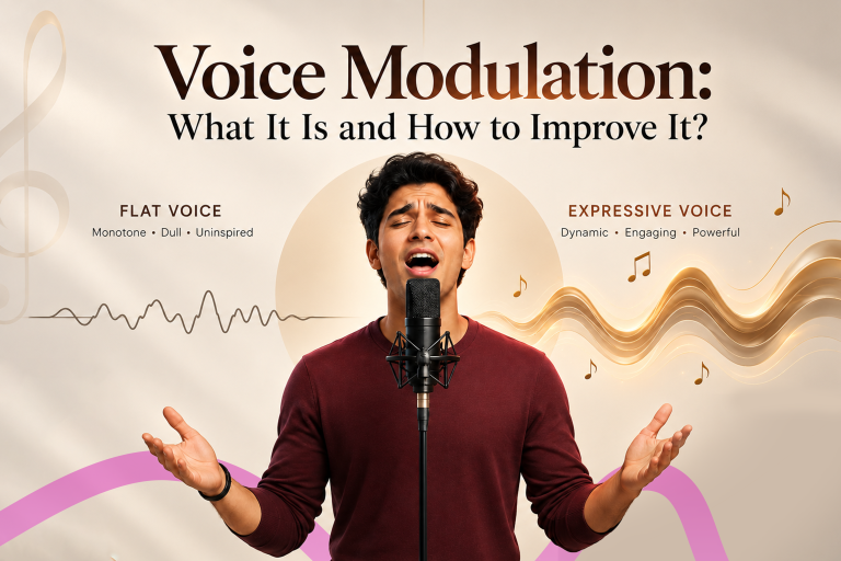 Voice modulation