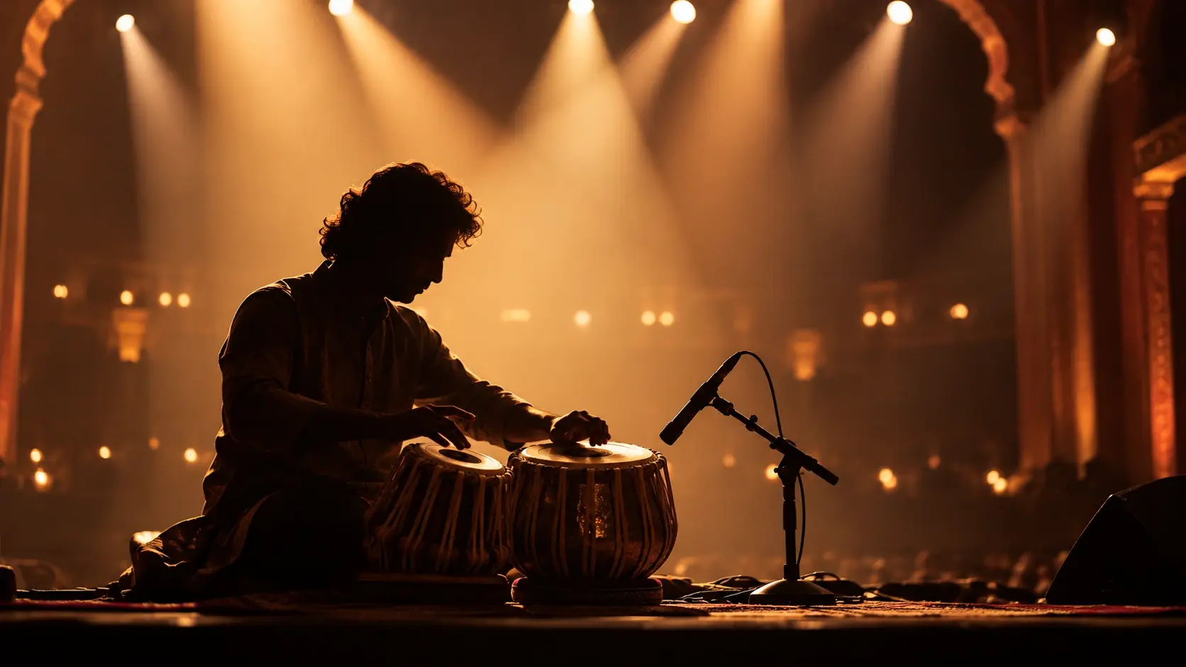 Tabla Player Zakir Hussain