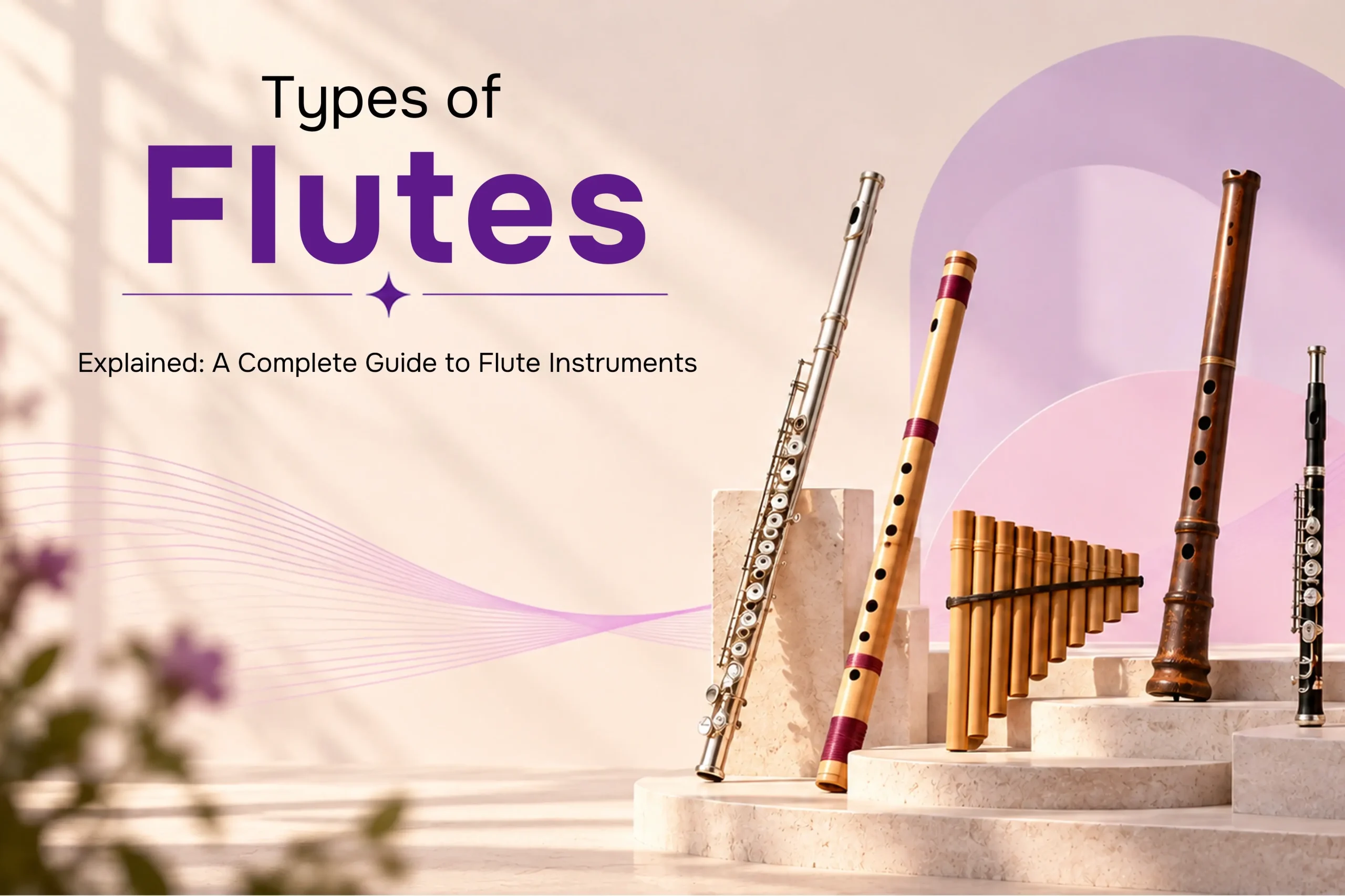 types of flutes