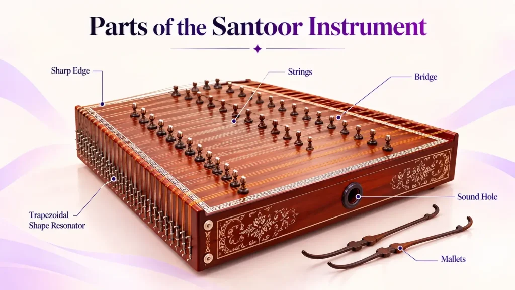 parts of santoor