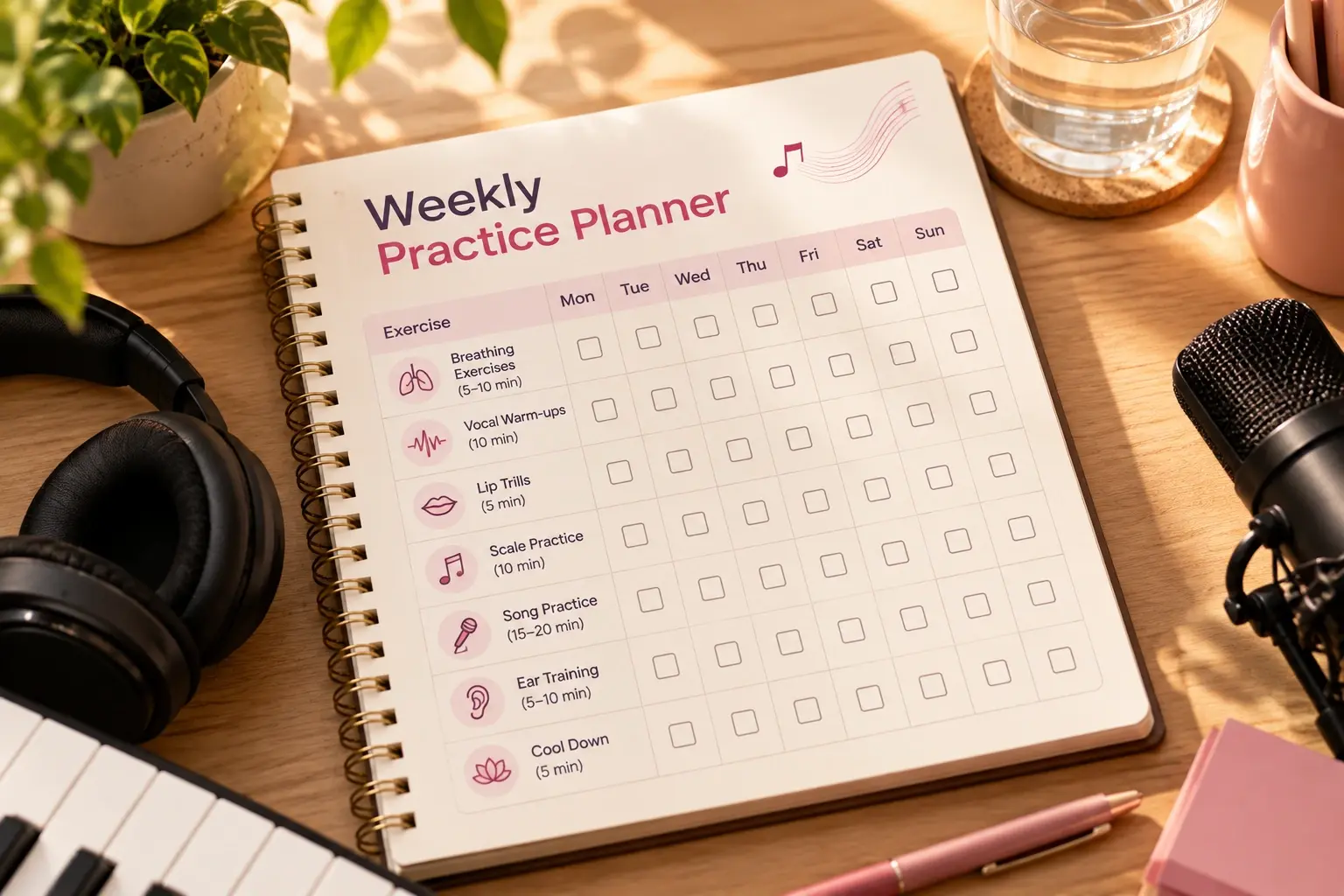 Vocal Practice Routine